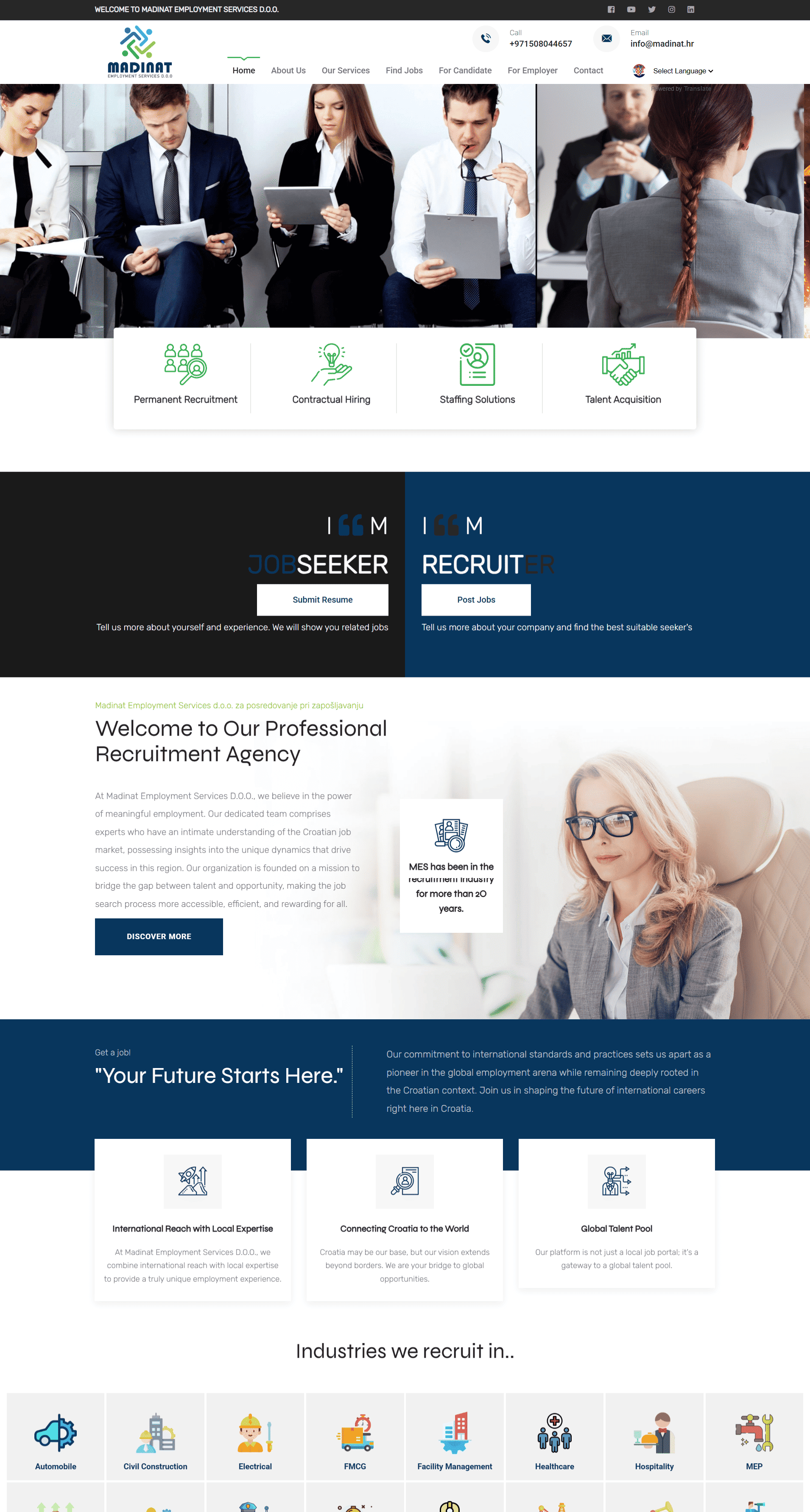 Madinat Employment