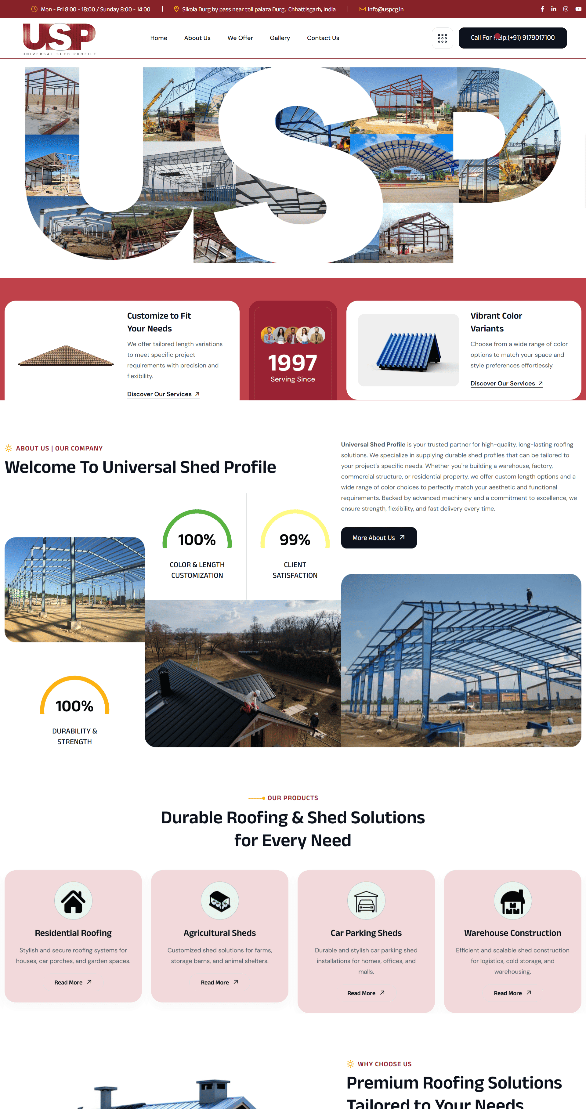 Universal Shed Profile